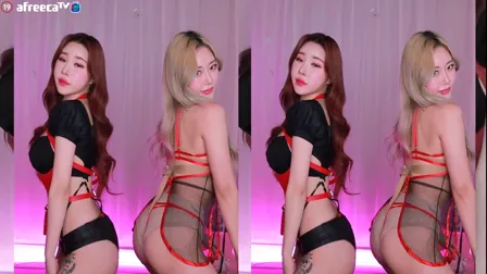 AfreecaTV主播夏娃BJ이브면다야2022年1月5日直播视频舞蹈剪辑220944